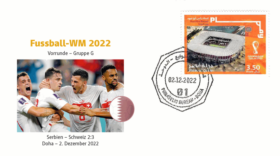 2022, WM 2022 - Vorrunde Serbien - Schweiz