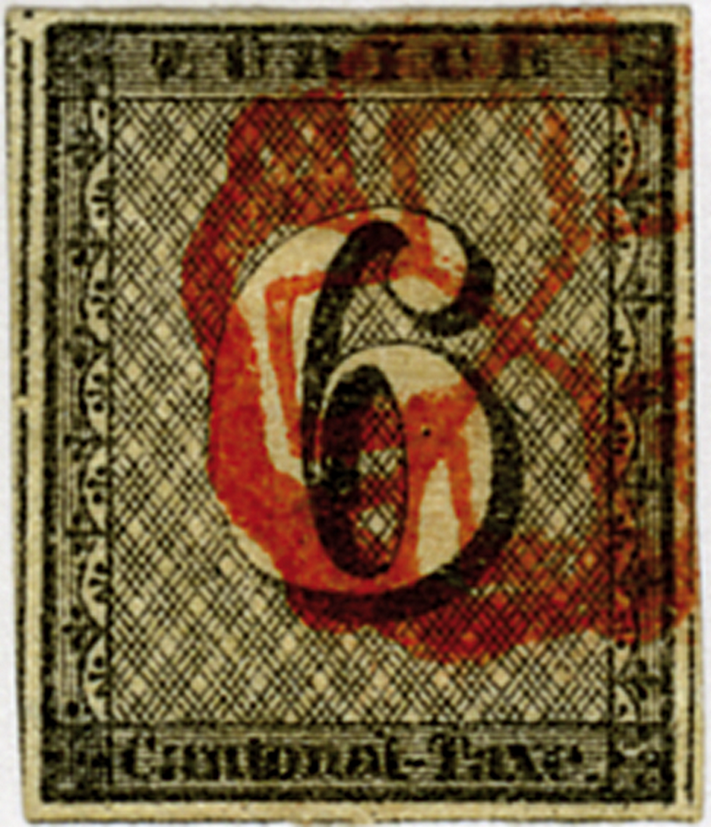 1843, Zürich 6, Type III