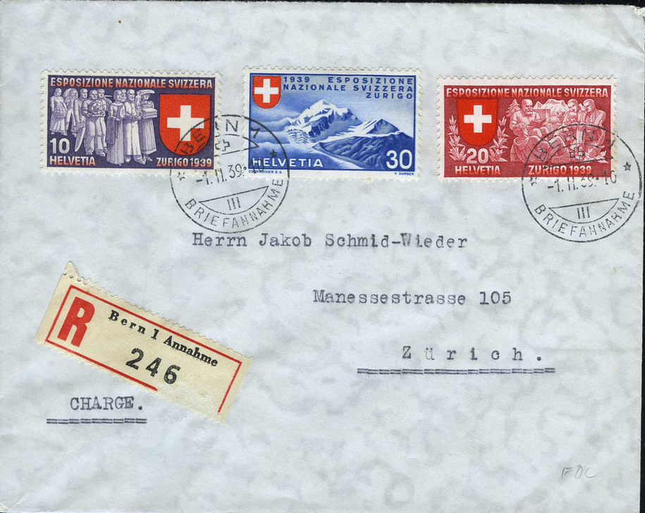 1939, Schweizerische Landesausstellung in Zürich, italienisch