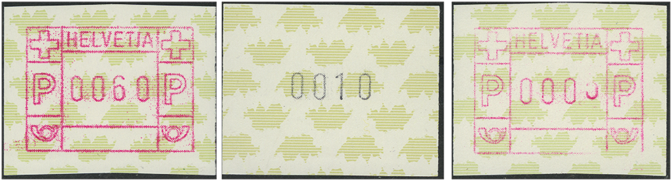 1993 Type 9, "Justierfehler 5" und "Verwechselte Papierrolle"