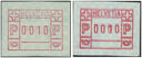 1981/90 ATM Type 6/8, &quot;Doppeldruck&quot;