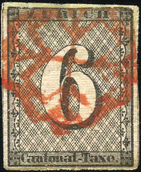 1843, Zürich 6, Type III