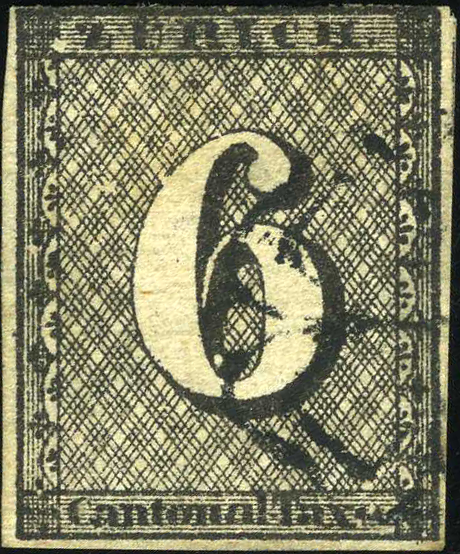1846, Zürich 6, Type II