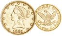 1881, 10 USD "Liberty Head"