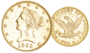 1892, 10 USD &quot;Liberty Head&quot;