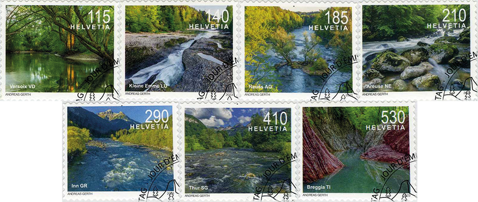 2023, Schweizer Flusslandschaften