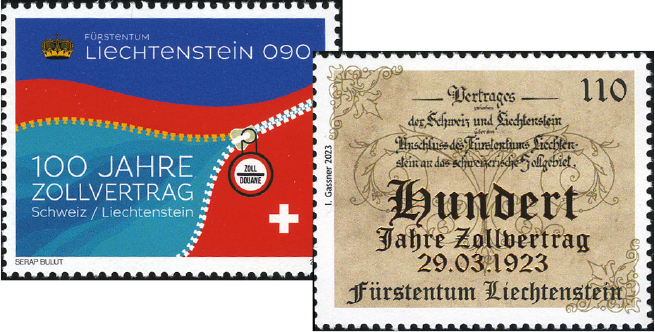 2023, 100 Jahre Zollvertrag