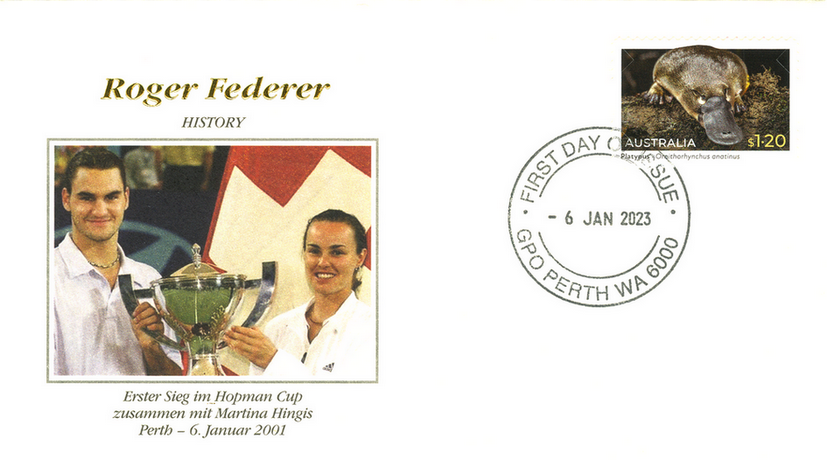 2022, Roger Federer - HISTORY - Erster Sieg im Hopman Cup