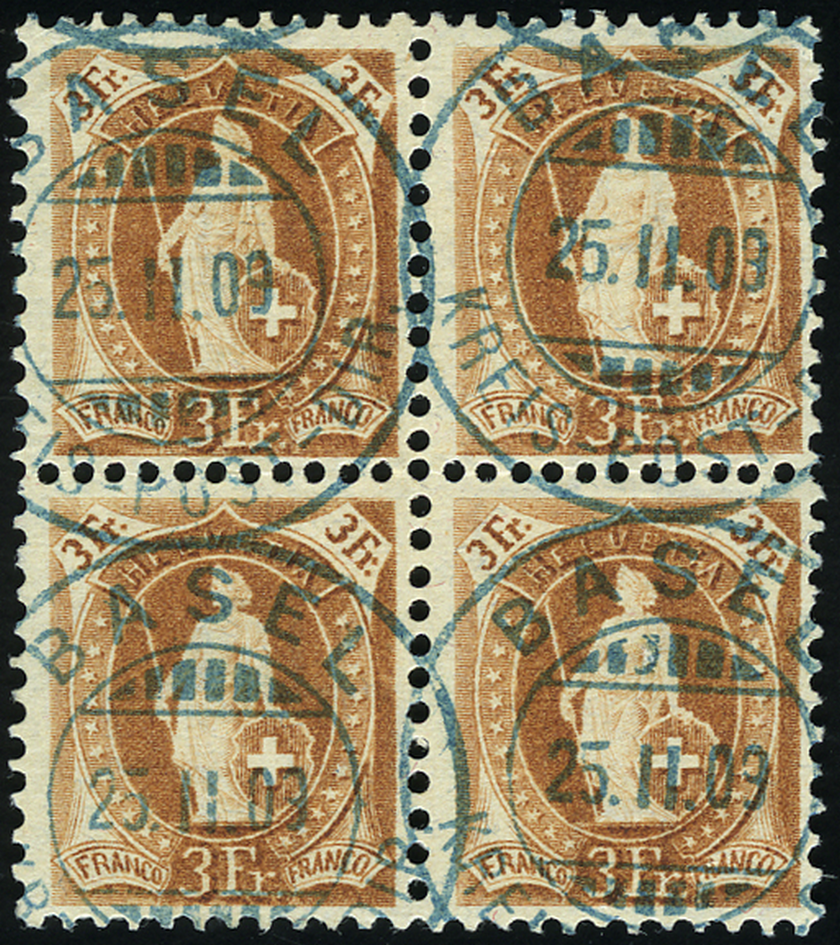 3 Fr. hellbraun