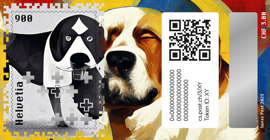 2023, Crypto Stamp &quot;Emmy&quot;