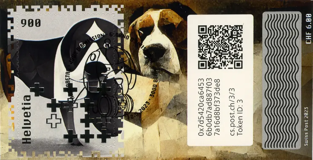 2023, Crypto Stamp "Rocky"
