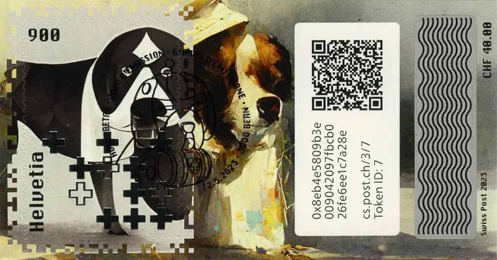 2023, Crypto Stamp "Fido"