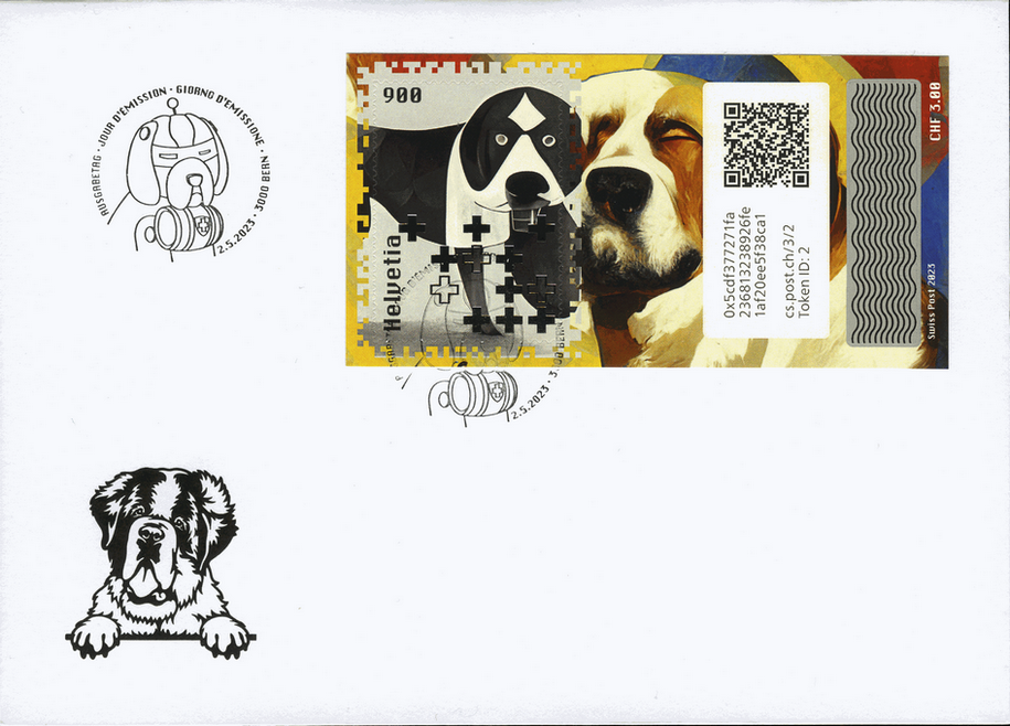 2023, Crypto Stamp "Emmy"