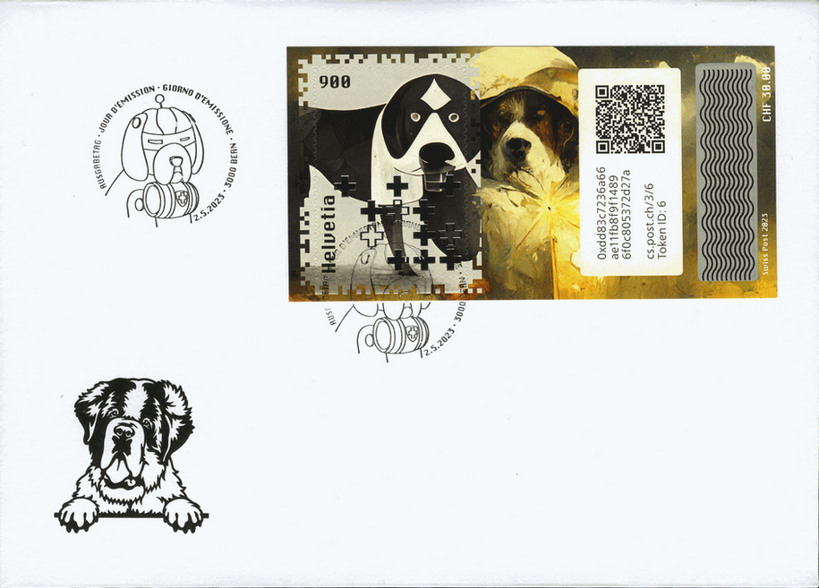 2023, Crypto Stamp "Milo"