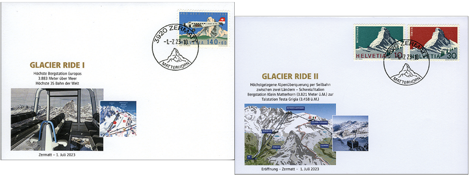 2023, Matterhorn, Glacier Ride I und II
