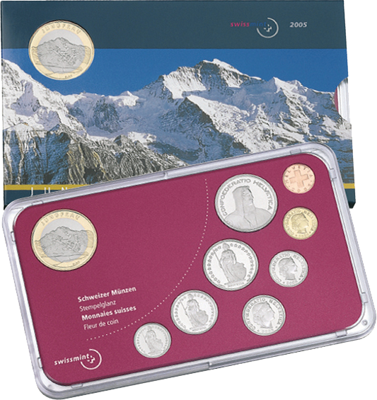 2005, Offizieller Münzsatz