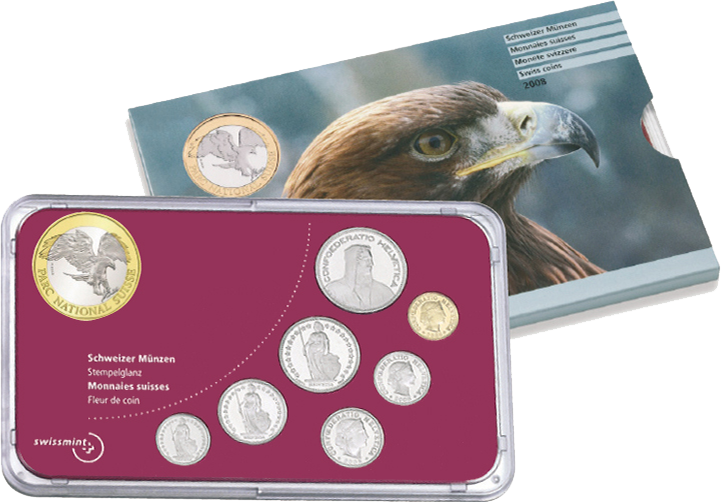 2008, Offizieller Münzsatz