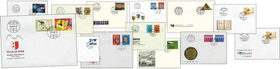 WALLIS-Kollektion mit 14 verschiedenen Sonderbelegen