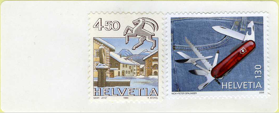 Frankatur à Fr. 5.80 (auf Etiketten)