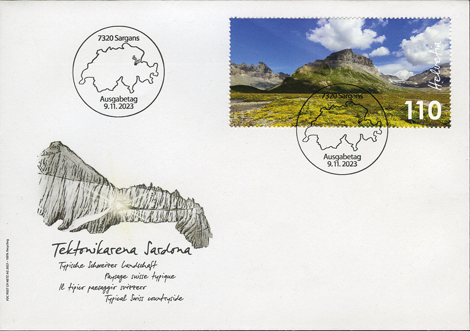 110 Rp. Tektonikarena Sardona