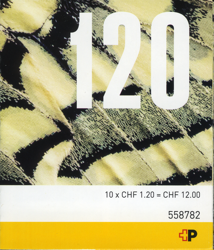 120 Rp. Schmetterling