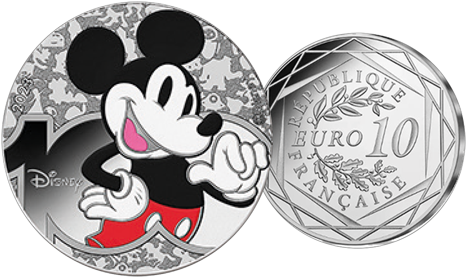 2023, 100 Jahre Disney - Mickey Mouse, Frankreich
