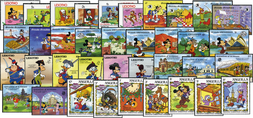 Walt Disney, 100 verschiedene Marken