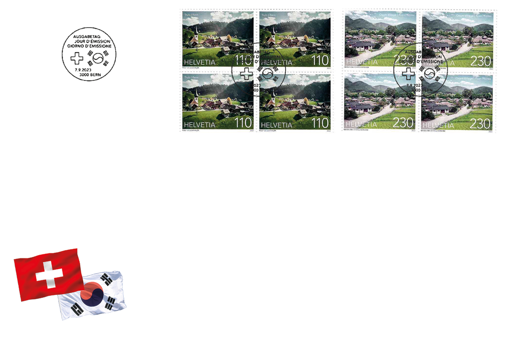 2023, Gemeinschaftsausgabe Schweiz - Republik Korea