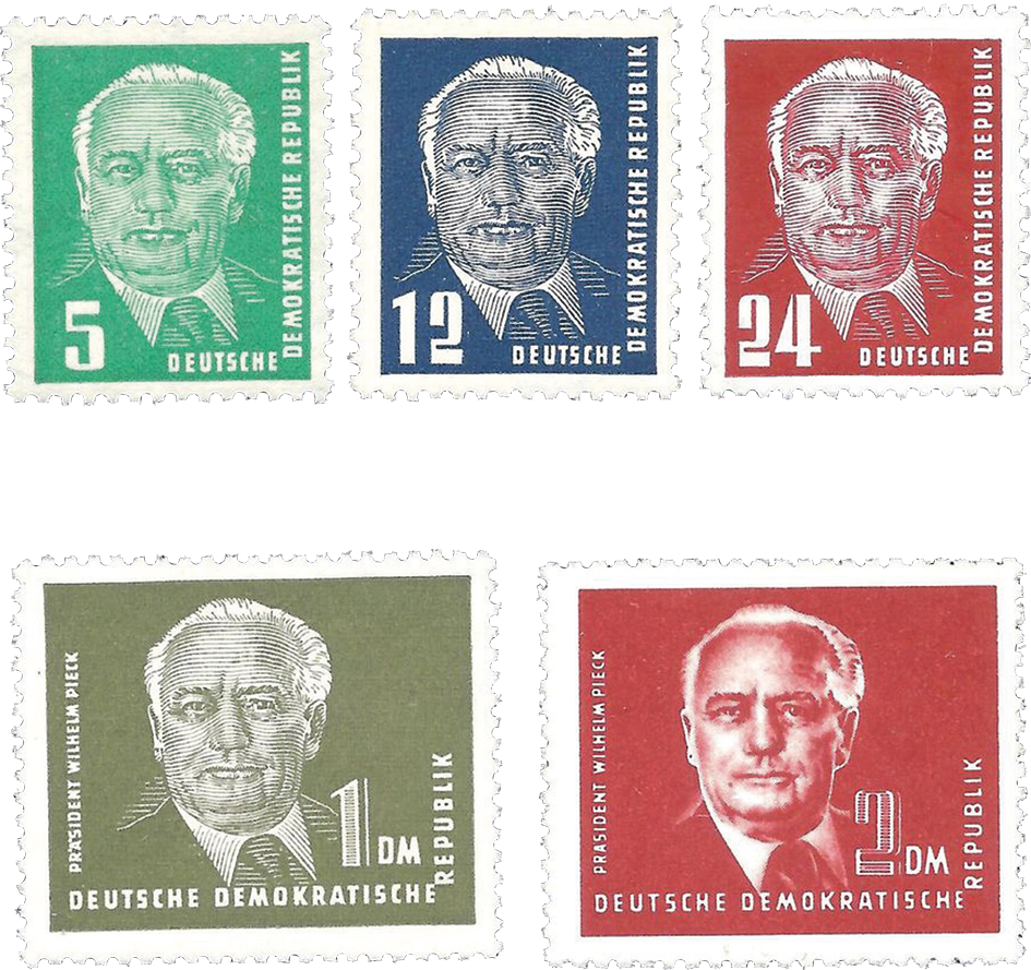 1952/1953, Wilhelm Pieck - Präsident, DDR