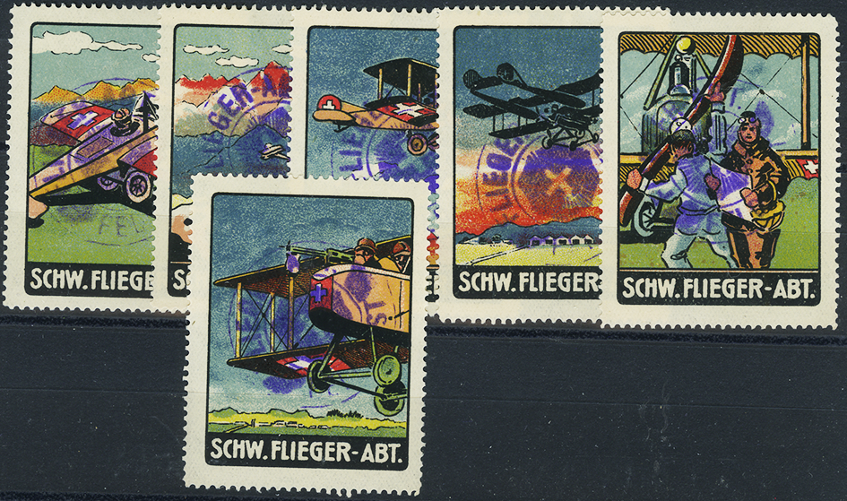 1917, Schweizer Flieger-Abteilung