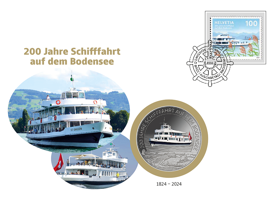 2024, 200 Jahre Schifffahrt auf dem Bodensee