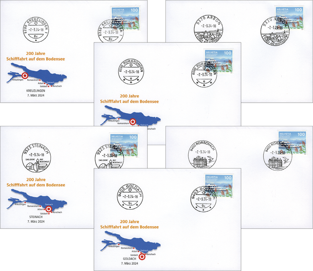 2024, 200 Jahre Schifffahrt auf dem Bodensee