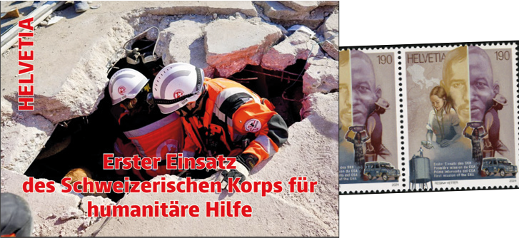 2024, Erster Einsatz der Schweizerischen Korps für humanitäre Hilfe