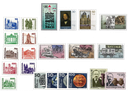 1990, die letzten 22 Briefmarken der DDR