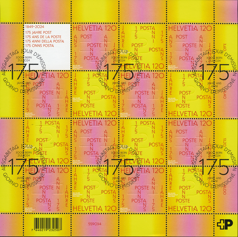 2024, 175 Jahre Post