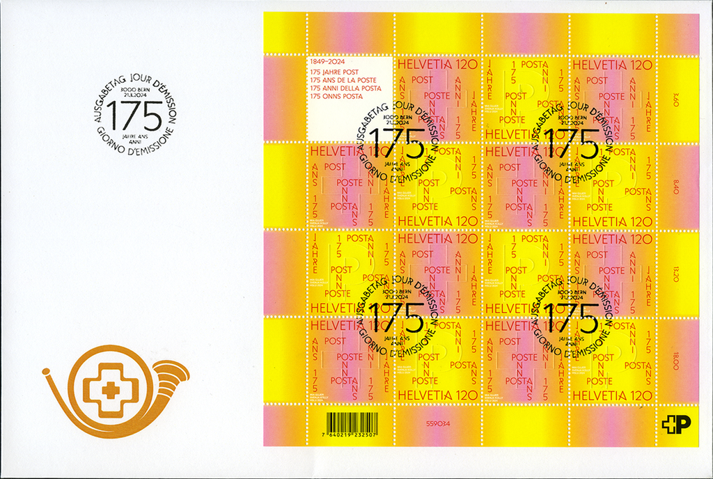 2024, 175 Jahre Post