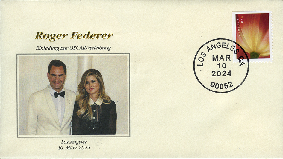 2024, Roger Federer - Oscar Verleihung - Roger und Mirka als Gäste