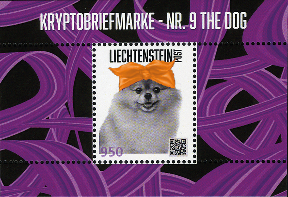 2024, "The Dog" Kopftuch orange