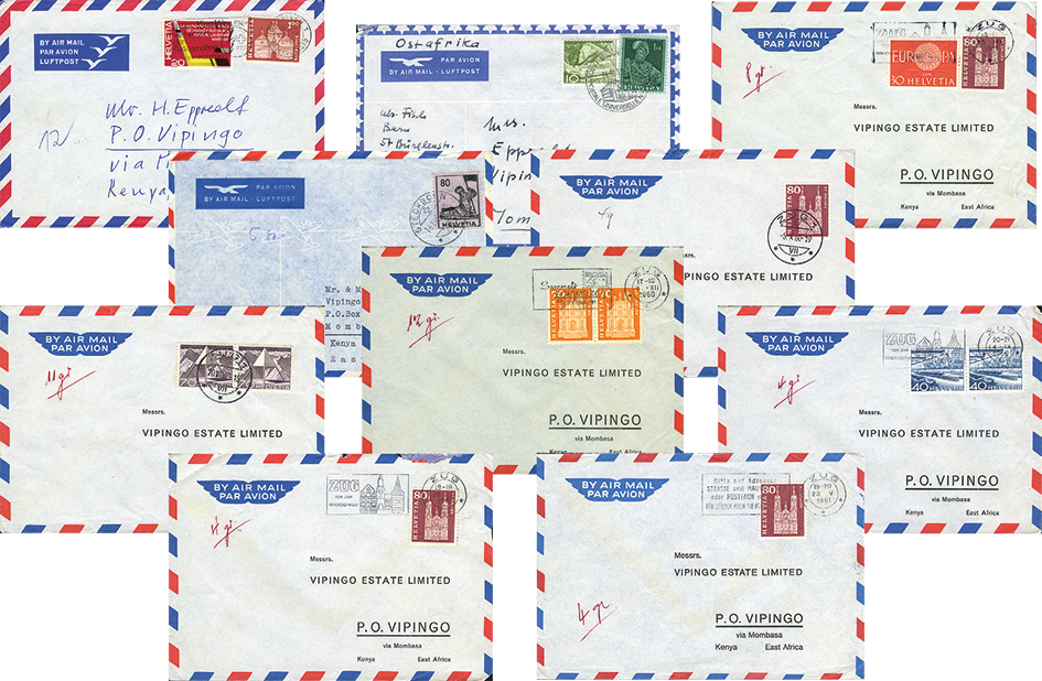 1958-1963, Schweiz-Mombasa (East Africa)