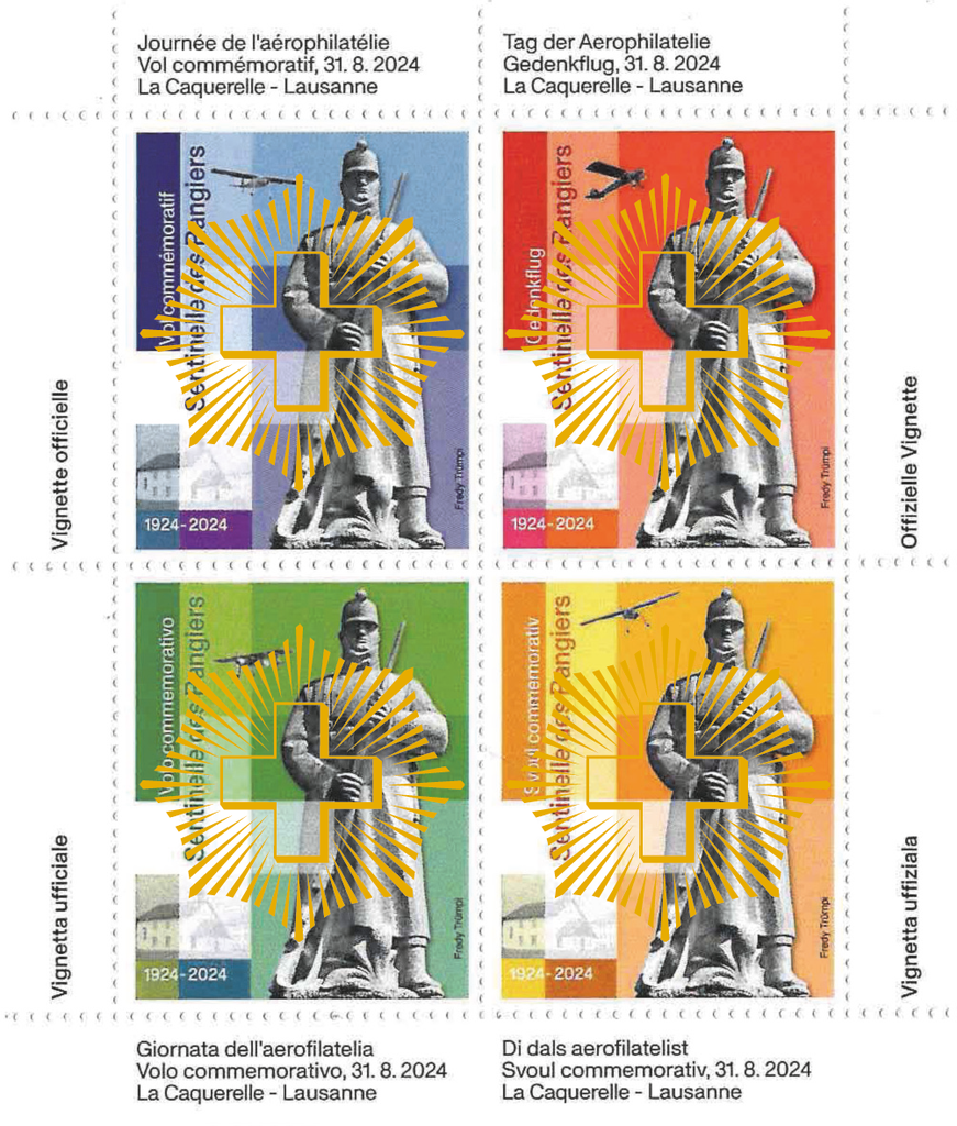 2024, 100 Jahre Einweihung Soldatendenkmal, Gold