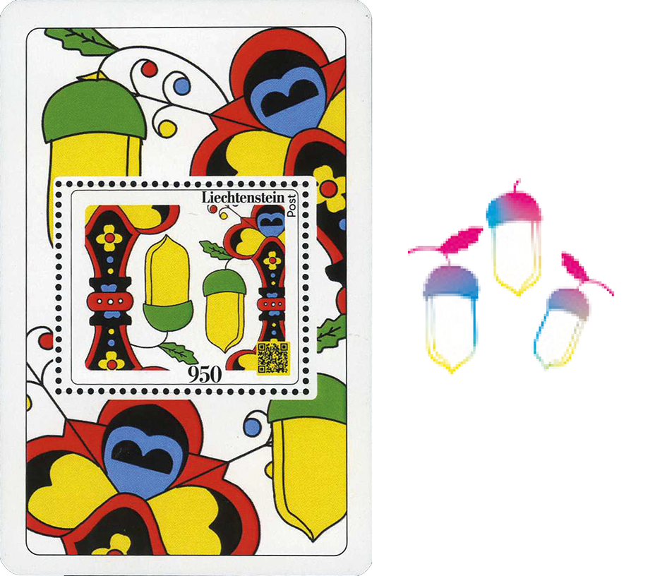 2024, NFT-Jasskarten "Die dreifache Eichel"