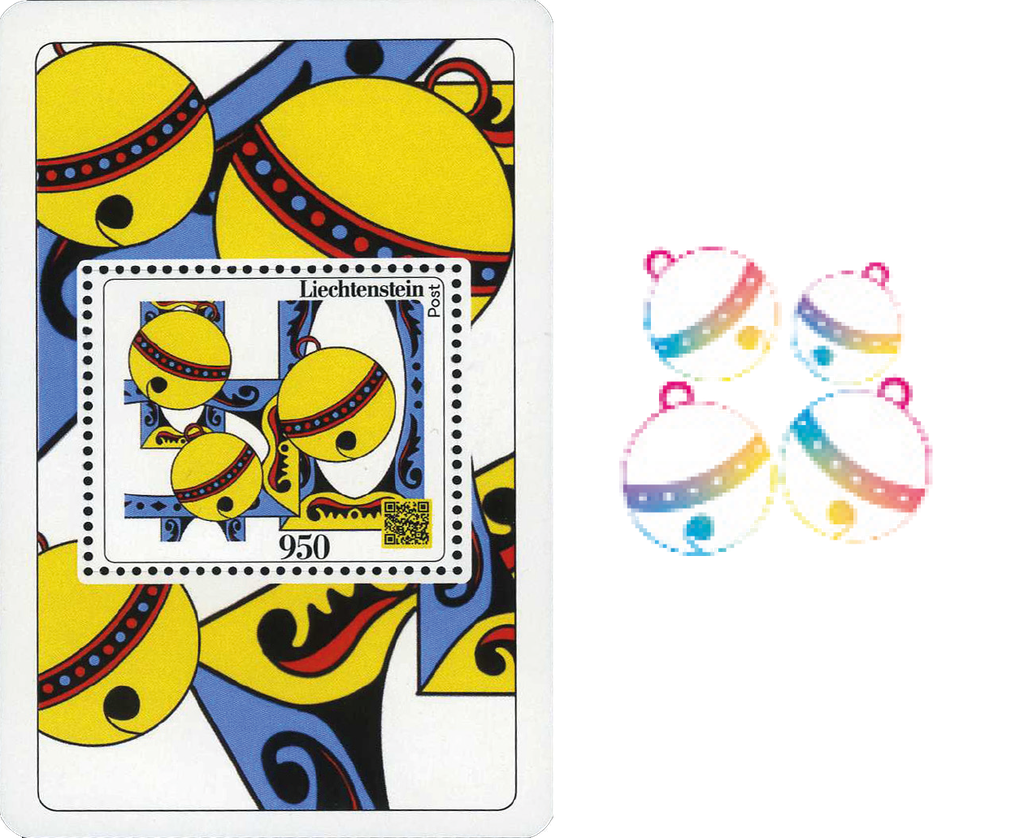 2024, NFT-Jasskarten "Die vierfache Schelle"