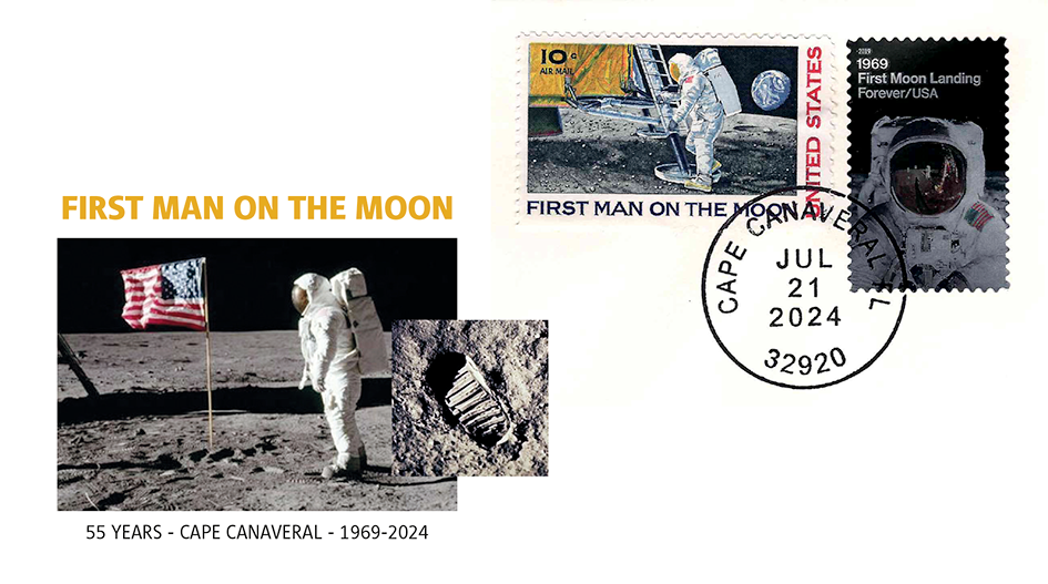 2024, 55 Jahre - First man on the moon