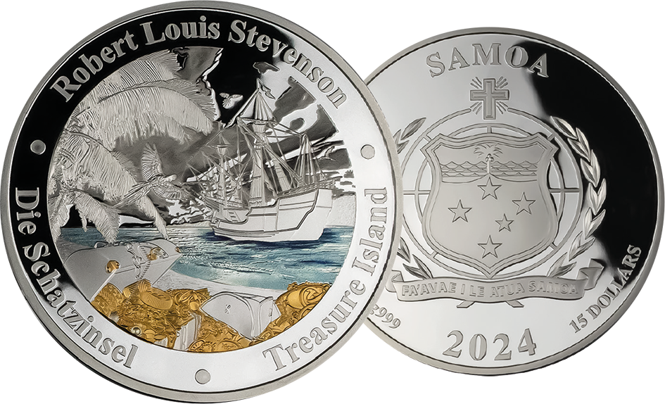 2024, 5 Unzen "Die Schatzinsel"