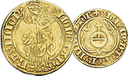 1433-1437 (ohne Jahr) , Goldgulden Reichsmünzstätte Basel