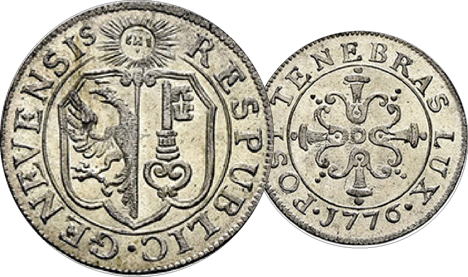 1776, 6 Quarts (1 Sol 6 Deniers), Genf