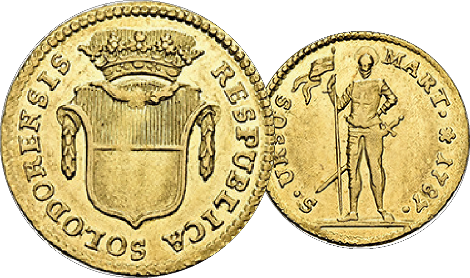 1787, Halbduplone Solothurn