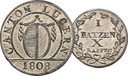 1808, 1 Batzen, Luzern