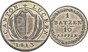 1813, 1 Batzen, Luzern