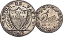 1805, 1 Batzen Waadt